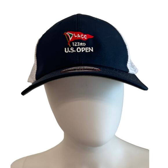 New Imperial Men's Blue 123rd US Open Trucker Hat One Size - Picture 1 of 3